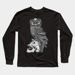 Owl Queen Long Sleeve T-Shirt